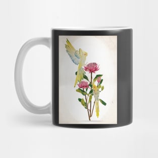 botanical birds Mug